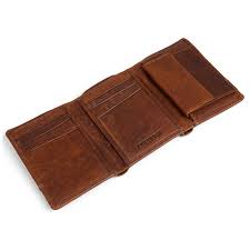 Montreal Trifold Tan RFID Leather Wallet | Lucleon