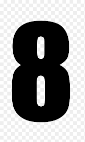 Font scale the font scale for labels and text range: Number 8 Png Images Pngegg