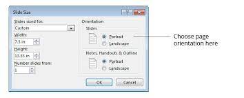Portrait means that the page has the shorter sides at top and bottom. How To Change Page Orientation In Powerpoint 2013 Slidemodel