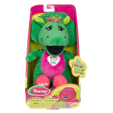 Barney I Love You Baby Bop 10 Inch Plush Figure With Song Walmart Com Walmart Com These soft 7.5plush figures are adorable characters that kids (and their parents!) know and love.
