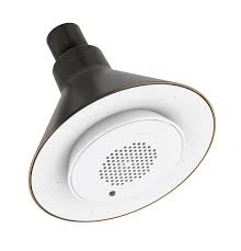 Kohler K 9245 2bz 2 5 Gpm Moxie Showerhead And Wireless Speaker Oil Rubbed Bronze Oil Rubbed Bronze Kohler Fixed Shower Head