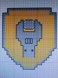 Find & download free graphic resources for pixel art. Nickeloden Paw Patrol Rubble Logo Designed By Fire N Ice Dragon On Deviant Art Pixel Crochet Blanket Paw Patrol Badge Paw Patrol