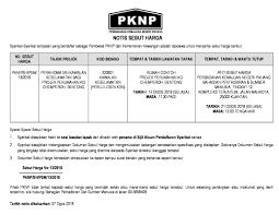 Tender dan sebutharga / tender and quotation. Welcome To Pknp