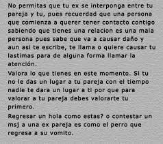 Valora A Tu Pareja Frases Bonitas Frases Bonitas Para Novios Indirectas Para Amigas El poder de esta herramienta es extraordinario para muchas cosas.yo por ejemplo cuando intente hacer uso del whatsapp me di cuenta de que mi ex pone estados para mí y me quede pensando en que este medio también.