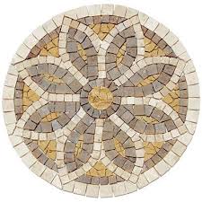 Medaillons Florentiner Palaste Mosaikmuster Mosaikfliesen Mosaik Diy