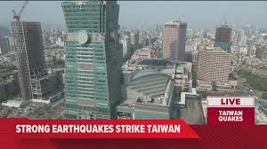 7.5 earthquake strikes Taiwan