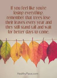 Positive Quote If You Feel Like You Re Losing Everything Remember That Trees Lose Their Leaves Ev Confidence Quotes Self Confidence Quotes Better Days Quotes
