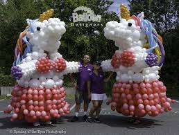 Rainbow Unicorn Balloon Animal Parade Costume Balloon Decorations Balloons Balloon Design