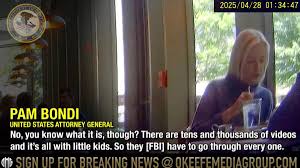 Pam Bondi arresting image - representing influence and intrigue in the Epstein scandal and beyond