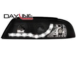 Dectane Dayline Headlights Audi A4 B5 Drl Optic Black P61341 Jpg 400 300 Audi Audi Cars Audi A4