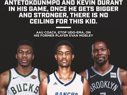 Evan mobley is the best frontcourt prospect available this season. He Got A Mixture Of Giannis And Durant In His Game Says Former Coach On Evan Mobley Fadeaway World