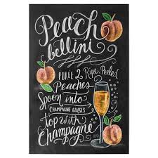 Peach Bellini Als Poster Bei Artboxone Kaufen Pfirsich Bellini Bellini Rezept Bellini