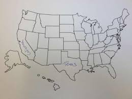 The map shows the contiguous united states with 48 u.s. Us Vs Uk Geography Knowledge