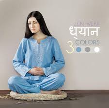 Free Shipping Women Indian Zen Clothes For Yoga Tai Chi Meditation Home Loungewear Indian Women Zen Wear Women