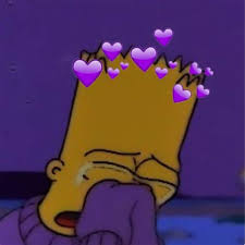 Krijg sad heart symbols on copy stockbeeldmateriaal van 14.200 seconden bij 30fps. Bart Simpson With Hearts
