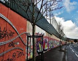 On the junction of divis street and northumberland road is located one of the city's most visited political mural sites often referred to as the 'international. Is The Dividing Wall In Belfast A Barrier To Peace