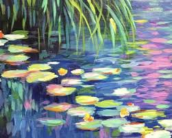 Create unique & inspiring spaces with trending artwork at everyday low prices. Monet S Water Lilies Ii Pinot S Palette Painting