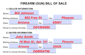 How to write a bill of sale in alabama. Free Firearm Gun Bill Of Sale Form Pdf Word