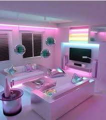 Baddie aesthetic rooms with led lights. Purple Led Lights Images On Favim Com