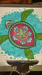 Cute sea turtle mother and baby sea turtles swimming together. Pin On The Coloring Board