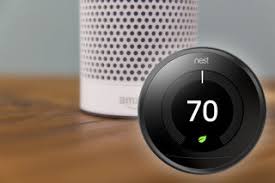 Smoke and carbon monoxide detection for your home with built in amazon alexa for a hands free voice controlled speaker audio experience. How To Control Your Nest Devices Using Amazon Alexa Commands