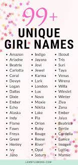 99 Unique Girl Names So Youre Getting A Bit Sick Of All The Traditional And Kinley Baby Name Babyn Baby Girl Names Unique Unique Girl Names New Baby Names