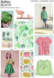 K I D S Spring Summer 2020 Balian Beach Trend Overview Emily Kiddy Kids Trend Kidswear Trends Beach Trends