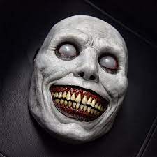 Horror zombies, vampires, and gothic characters. Buy Smiling Demon Mask Creepy Scary Halloween Mask For Adults Horrible Evil Devil Cosplay Props Halloween Costume Party Props Online In Germany B099fh7k11