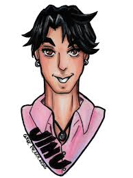 Saja Boys. (Soda Pop Boys, maybe?) Jinu, Mystery, Baby, Romance and Abby.  #sodapop #sajaboys #sajaboysfanart #kpopdemonhunters #kpop