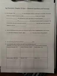 Solved Ce With Rulyator Ag Chemistry Chapter 10 Quiz C Chegg Com