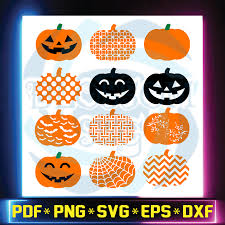 Download Pumpkin Bundle Halloween Pumpkin Svg Pumpkin Png Svg Cricut Cricut Svg Png For Silhouette Svg Designs Vinyl For Cricut Blossomsvg Com