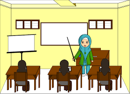Mengatasi guru yang galak sebagai orang tua. Kartun Gambar Cikgu Sedang Mengajar
