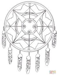 The alabama choctaw who are federally recognized under 24 c.f.r 1000 and 25 u.s.c. Native American Dreamcatcher Mandala Coloring Page Free Coloring Home