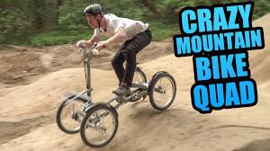 Crazy Mountain Bike Quad Bike Park Shredding Youtube Bike Parking Quad Bike Mountain Biking