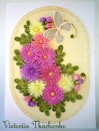 Delicate Astra Flowers Quilling Quilling Designs Paper Quilling