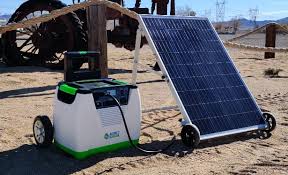 The solar panels charge your system during the day with the sun and the wind generators as an add on can charge your power system 24 hours a day! Generators The Home Depot