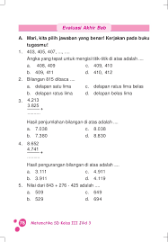 Top Soal Matematika Kelas 3 Sd Semester 1 Perkalian Dan Pembagian