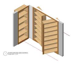 Build the two side bookshelves and install trim all around. Hidden Pivot Bookcase Installation Thisiscarpentry