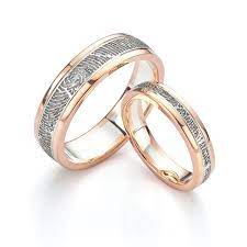 Fingerprint Wedding Rings Unique Fingerprint Rings In 5 Easy Steps Wedding Rings Unique Fingerprint Wedding Fingerprint Ring