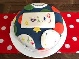 Birthday cakes are often layer cakes with frosting served with small lit candles on top representing the celebrant's age. A Birthday Cake For Daddy Charlotte S Lively Kitchen