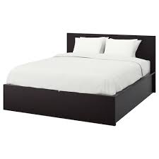 Malm Bettgestell Mit Aufbewahrung Schwarzbraun 180x200 Cm Ikea Deutschland Bed Frame With Storage High Bed Frame Black Bedding