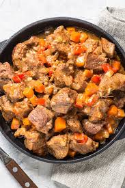 Couldn T Be Easier Slow Cooker Beef Stew And Vegetables Made With Beef Stew Meat Frozen In 2020 Beef Stew Crockpot Easy Recipes Using Cooked Chicken Easy Beef Stew