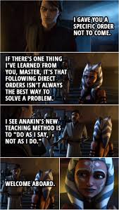100 Best Star Wars The Clone Wars Quotes This Is A Pivotal Moment Scattered Quotes Star Wars Quotes Star Wars Ahsoka Star Wars Jokes