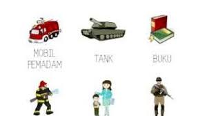 Gambar untuk mewarnai anak tk pdf. Tema Pekerjaan Menghubungkan Jenis Pekerjaan Dan Peralatan Yang Sesuai Bagian 3