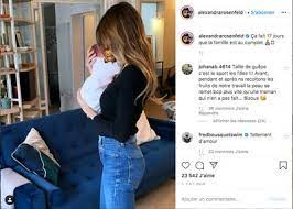 Alexandra rosenfeld et hugo clément se rencontrent en 2018 sur le tournage de l'émission fort boyard,. Alexandra Rosenfeld Maman L Ex Miss France Se Confie Sur Closer