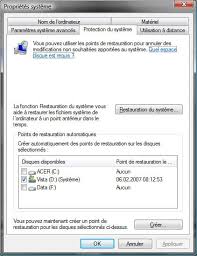 Maybe you would like to learn more about one of these? La Restauration Systeme Sous Windows Vista Libellules Ch
