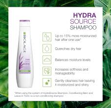Too much of the product can leave a buildup of residue on the scalp, clogging hair follicles and limiting hair growth. Hydrasource Moisturizing Shampoo Biolage