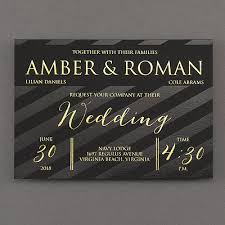 Foil Again Invitation Wedding Staples
