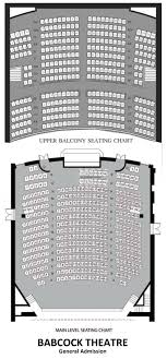 Seating Chart Alberta Bair Theater Official Website