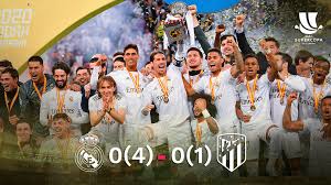 Vais sofrer com o atlético, mas quando ganharmos, vais desfrutar o triplo. Real Madrid Atletico De Madrid Supercopa En Blanco Final Supercopa Espana 2020